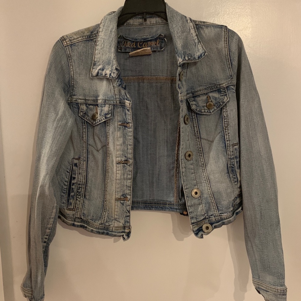 Red Camel Denim Jacket